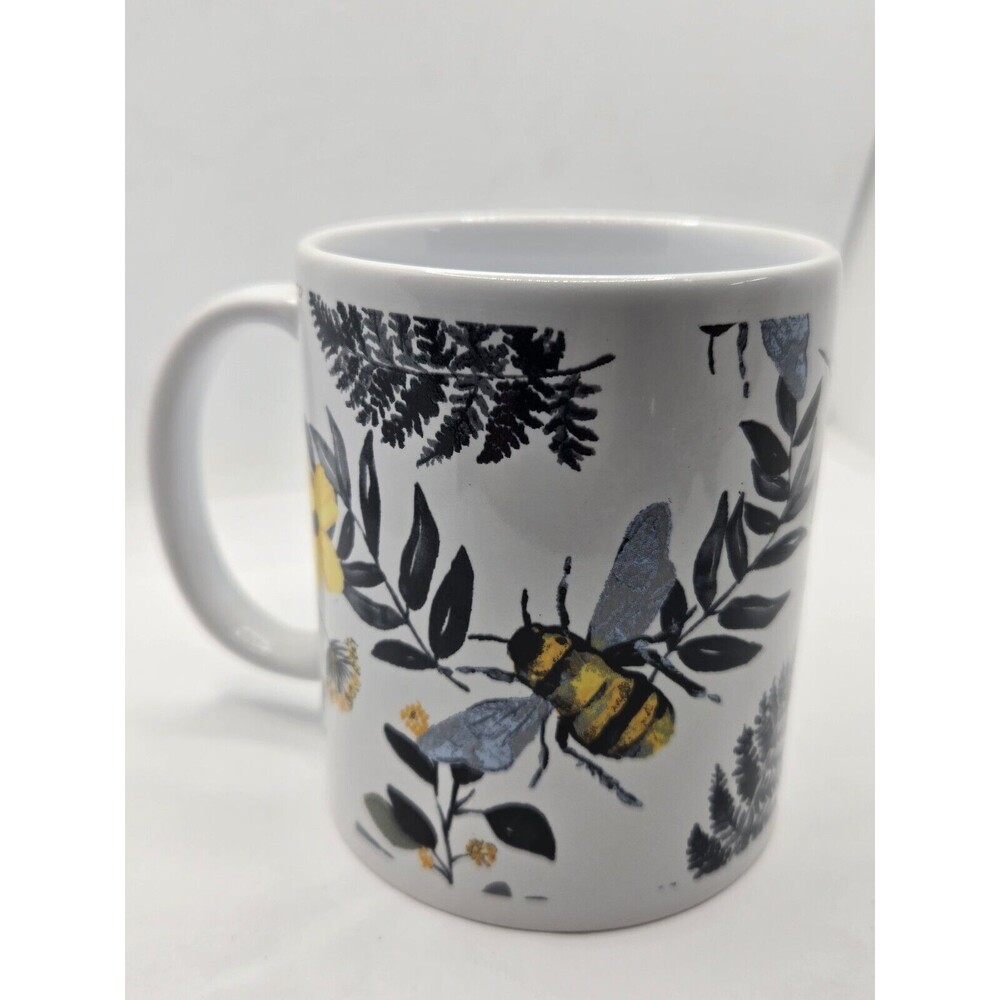 Vintage Royal Norfolk Bees & Flowers Coffee Mug - Picture 4 of 9